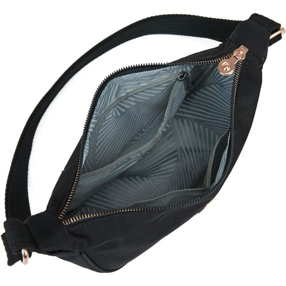 Small Crossbody Bag for Women Men Trendy Waterproof Nylon with Adjustable Strap - Picture 8 of 8